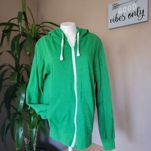 Carbon | Zip Hoodie - Green